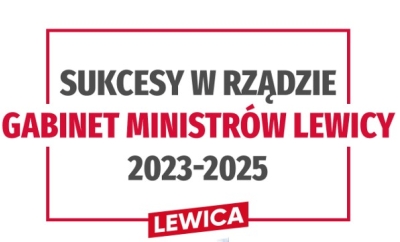 Sukcesy ministrów lewicy w koalicyjnym rządzie
